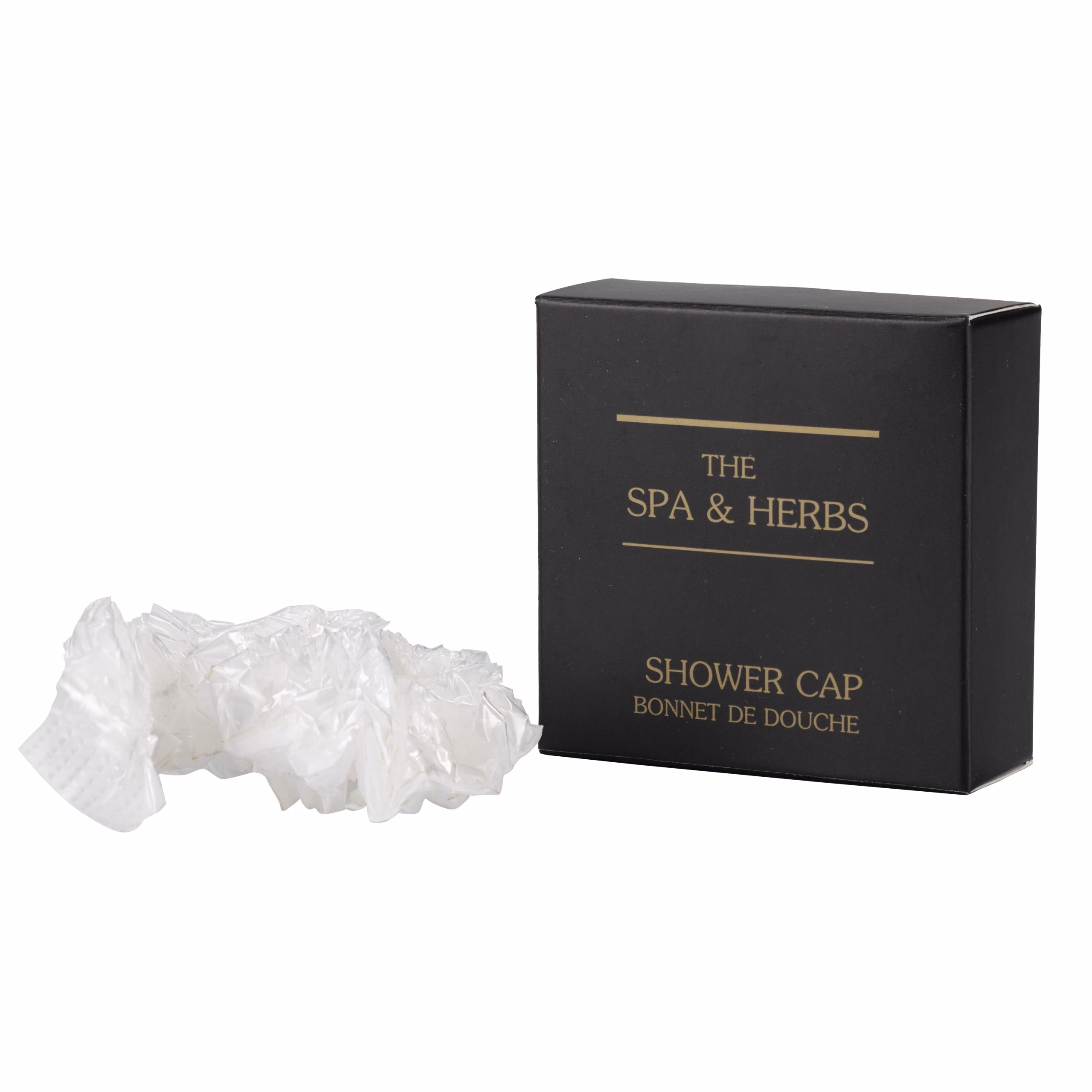 Özel Buklet Serisi Spa&Herbs Otel Tipi Kutulu Duş Bonesi - eliva kozmetik