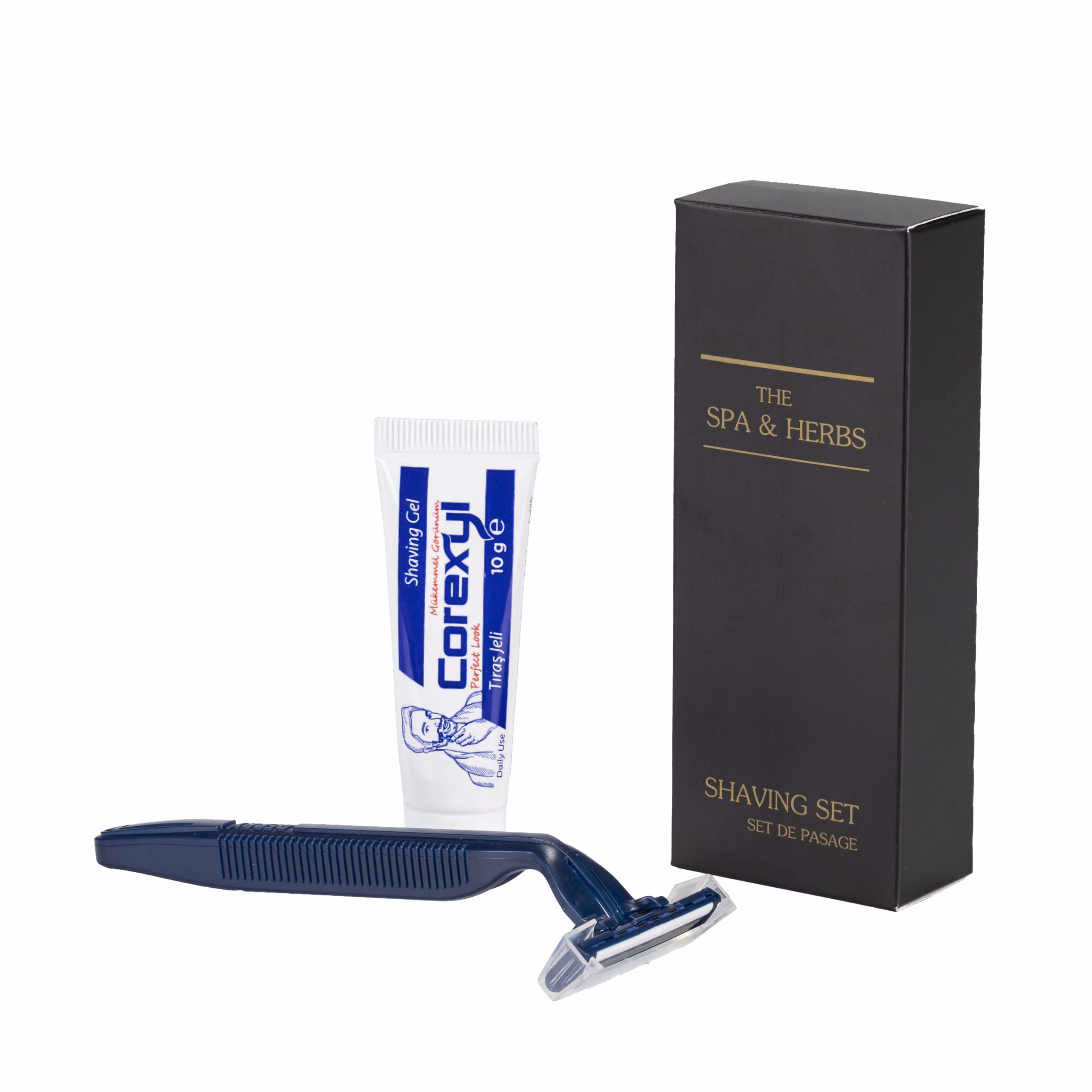 Özel Buklet Serisi Spa&Herbs Otel Tipi Traş Seti - Eliva Kozmetik